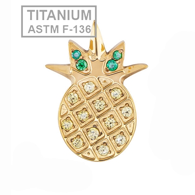 Накрутка Pineapple Big Gold 1.2 мм